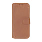 RV Magnetic Wallet Case iPhone 16 Plus Brown