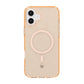 iPhone 16 Plus Rvelon Mobilskal TPU med MagSafe - Glitter Guld