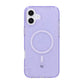 iPhone 16 Plus Rvelon Mobilskal TPU med MagSafe - Glitter Lila