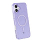 iPhone 16 Plus Rvelon Mobilskal TPU med MagSafe - Glitter Lila