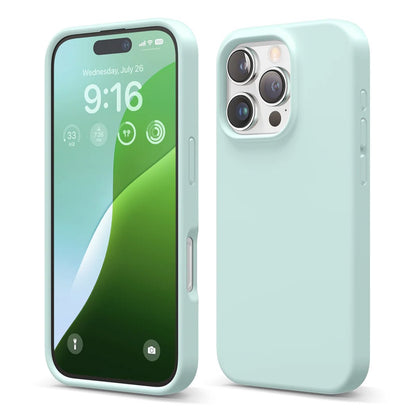 iPhone 16 Pro Max Case - Silicone Rvelon Green