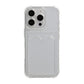 Shockproof Case with Card Holder iPhone 16 Pro Max Transparent