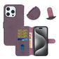 RV Magnetic Wallet Case iPhone 16 Pro Max Dark Cherry