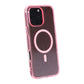 iPhone 16 Pro Max Rvelon Mobilskal TPU med MagSafe - Glitter Rosa
