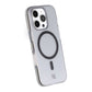 Rvelon Anti-slip corrugated magnetic protective Case For iPhone 16 Pro Gray