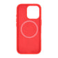 iPhone 16 Pro Case - Silicone With Magsafe Rvelon Red