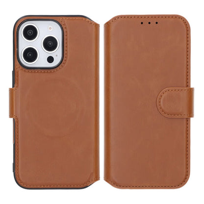 RV Wallet Case iPhone 16 Pro Brown