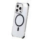 Rvelon Four-corner anti-falling magnetic suction Case For iPhone 16 Pro Black