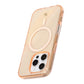 Rvelon Terminator with magsafe Phone Case For iPhone 16 Pro Gold Glitter