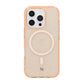 Rvelon Terminator with magsafe Phone Case For iPhone 16 Pro Gold Glitter
