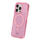 iPhone 16 Pro Rvelon Mobilskal TPU med MagSafe - Glitter Rosa