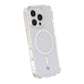 iPhone 16 Pro Rvelon Mobilskal TPU med MagSafe - Glitter Vit