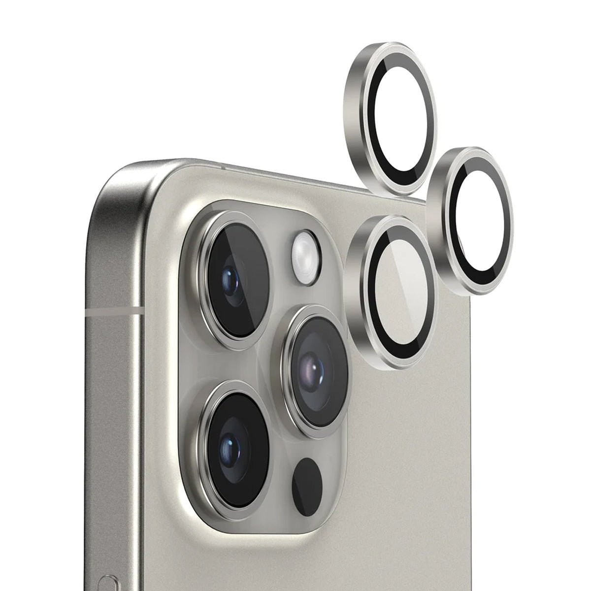 iPhone 16 Pro och 16 Pro Max Kameralins med metallram - Tian