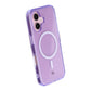 iPhone 16 Rvelon Mobilskal TPU med MagSafe - Glitter Lila