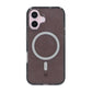 iPhone 16 Rvelon Mobilskal TPU med MagSafe - Glitter Svart