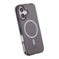 iPhone 16 Rvelon Mobilskal TPU med MagSafe - Glitter Svart