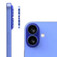 iPhone 16/16 Plus Kameralins med metallram - Blå
