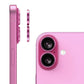 iPhone 16/16 Plus Kameralins med metallram - Lila
