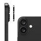 iPhone 16/16 Plus Kameralins med metallram - Svart
