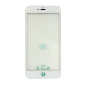 iPhone 6 Plus Glas med OCA-film - Vit