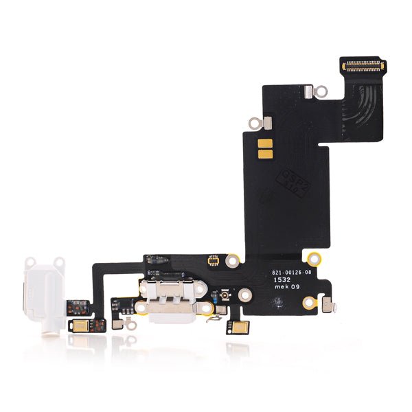 iPhone 6S Plus Laddkontakt Flexkabel - Vit