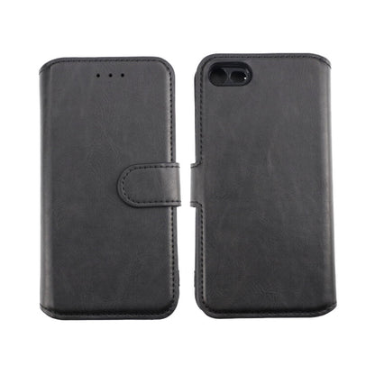 RV iPhone 7/8/SE 2020 FliP Magnetic FliP Stand TPU+PC Leather Case Black