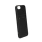 Silicone Case with Card Holder iPhone 7/8/SE 2020/2022 - Black