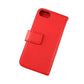 RV Genuine leather Wallet For iPhone 7/8/SE 2020 Red