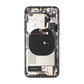 iPhone X Baksida med Komplett Ram - Svart
