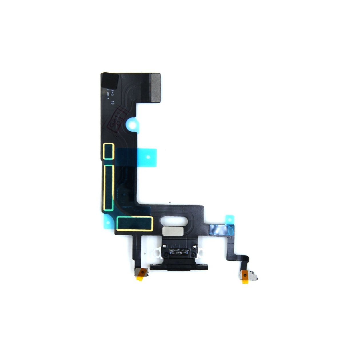 iPhone XR Laddkontakt Flexkabel - Svart
