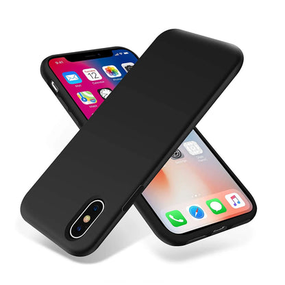 iPhone X/XS Case - Silicone Rvelon Black