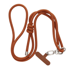Sturdy Adjustable Crossbody Shoulder Strap for Phones -Brown