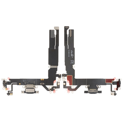 Laddkontakt med Flexkabel för iPhone 17 - Svart