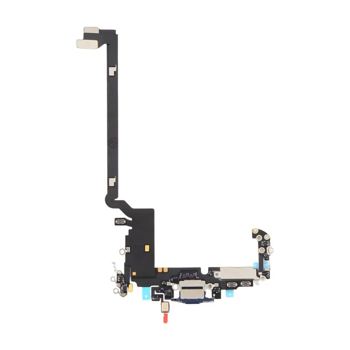 Laddkontakt med Flexkabel för iPhone 17 Pro Max - Blå