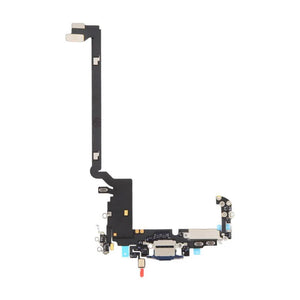 Laddkontakt med Flexkabel för iPhone 17 Pro Max - Blå