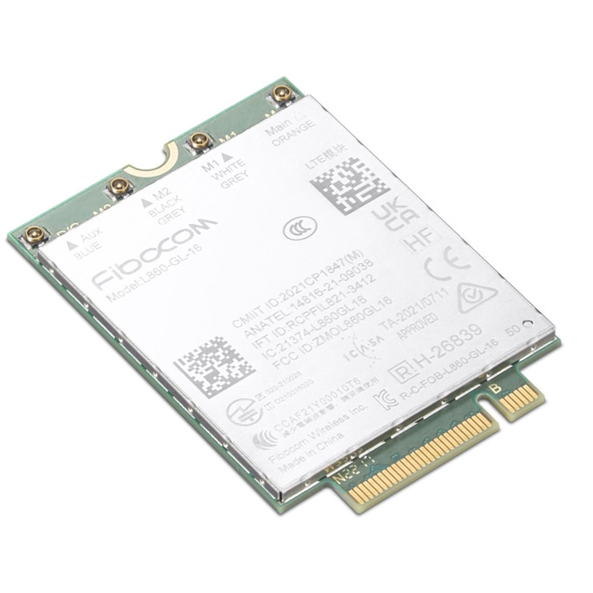 Lenovo ThinkPad Fibocom L860-GL-16 4G LTE CAT16 M.2 WWAN-modul - Nyskick