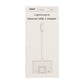 Lightning till Ethernet + Lighnting + USB A