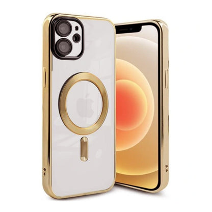 Luxury Mobilskal med Magsafe iPhone 11 - Guld