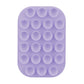 MagSafe Magnetic Silicone Suction Cup Phone Mount Purple