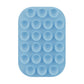 MagSafe Magnetic Silicone Suction Cup Phone Mount Light Blue