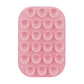 MagSafe Magnetic Silicone Suction Cup Phone Mount Pink