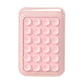 Foldable Suction Cup Phone Stand & Card Holder Pink