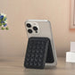 Foldable Suction Cup Phone Stand & Card Holder Black