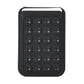 Foldable Suction Cup Phone Stand & Card Holder Black