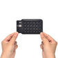 Foldable Suction Cup Phone Stand & Card Holder Black