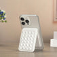 Foldable Suction Cup Phone Stand & Card Holder White