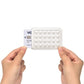 Foldable Suction Cup Phone Stand & Card Holder White