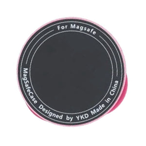 Heart-Shaped MagSafe Phone Kickstand Dragon Fruit Pink