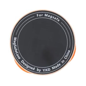 Heart-Shaped MagSafe Phone Kickstand Orange