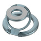 Foldable Double Magnetic Phone Ring Holder Blue+Gray